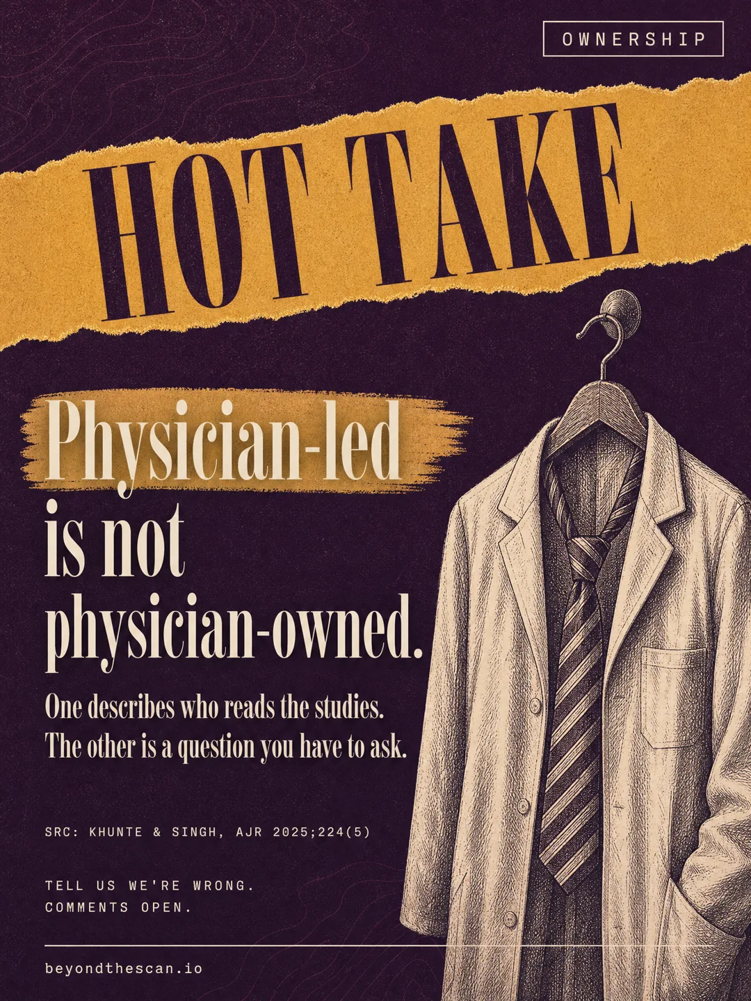 beyond the scan physician led post