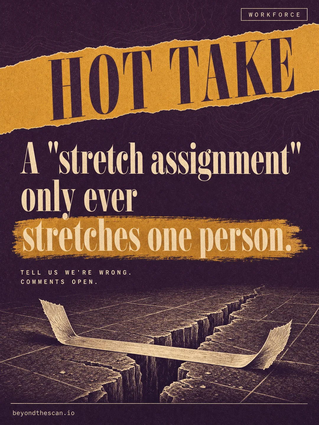 beyond the scan stretch assignment post