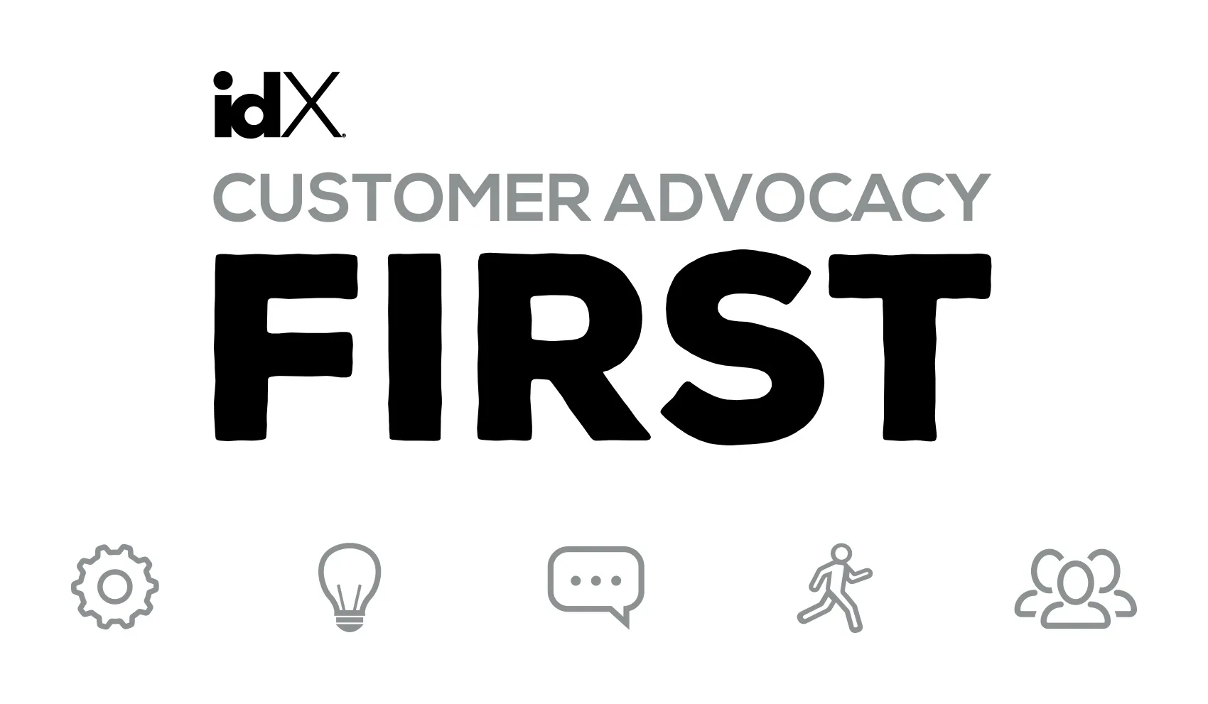 idx customer advocacy first
