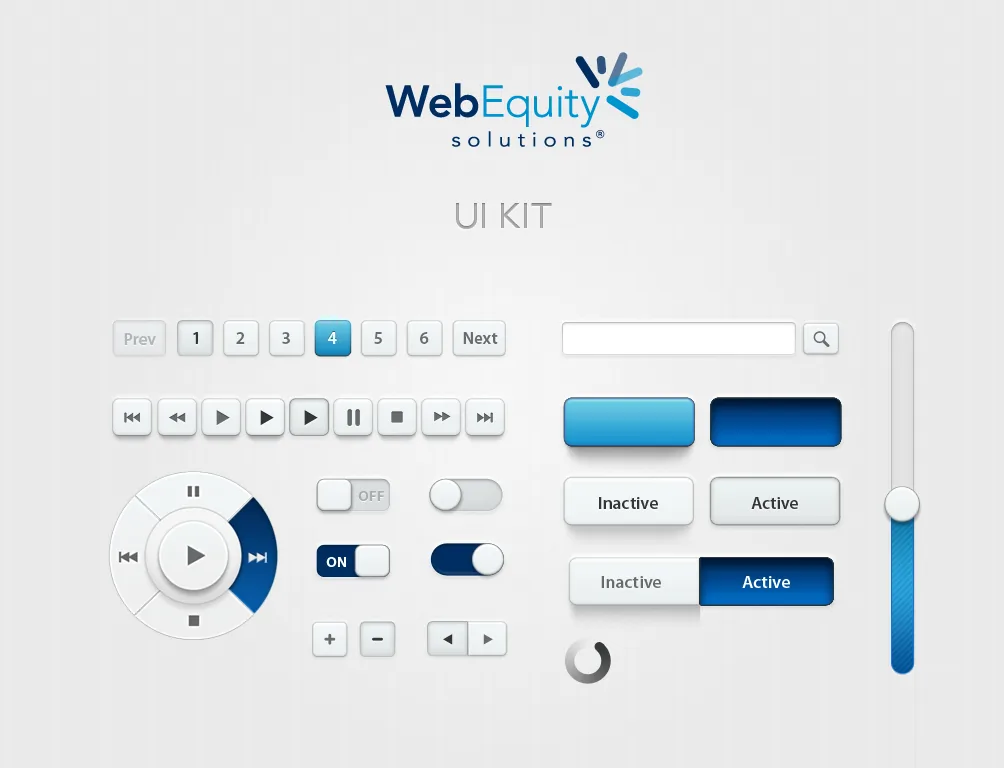 webequity ui design